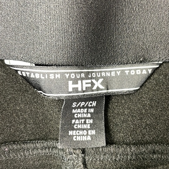 HFX Women’s Black High Rise Winter SkinnyTech Pants, size small - Picture 3 of 11